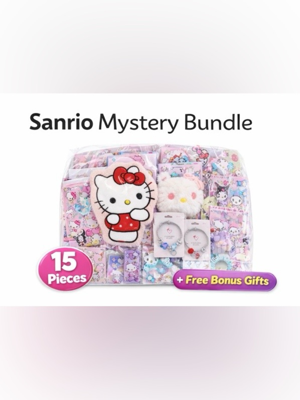 Sanrio Mystery Bundle 💖 Hello Kitty + Friends | 15 Pieces 🎁 gift with purchase